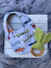 Load image into Gallery viewer, Take Flight on Grey bib