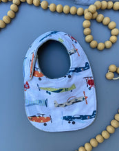 Load image into Gallery viewer, Take Flight on Grey bib