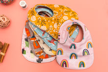 Load image into Gallery viewer, Hipster Fox bib