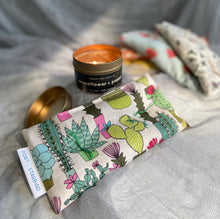 Load image into Gallery viewer, Cute Cactus &quot;Me Time&quot; Organic Lavender Eye Mask