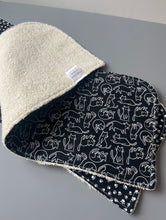 Load image into Gallery viewer, Purrrfect Kitties Burp Cloth, set of 2
