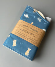 Load image into Gallery viewer, Good Dogs Burp Cloth, set of 2