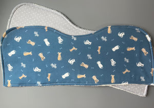 Good Dogs Burp Cloth, set of 2