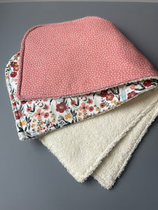 Autumn Fields Burp Cloth, set of 2