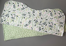 Load image into Gallery viewer, Ferns and Fronds Burp Cloth, set of 2