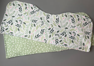 Ferns and Fronds Burp Cloth, set of 2