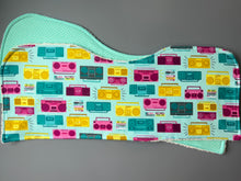 Load image into Gallery viewer, Pump up the Jam Burp Cloth, set of 2