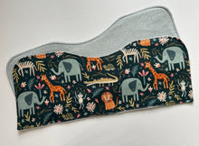 Load image into Gallery viewer, Welcome to the Jungle Burp Cloth, set of 2