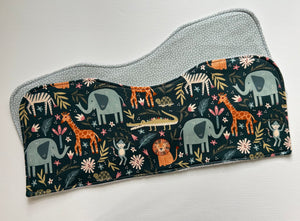 Welcome to the Jungle Burp Cloth, set of 2