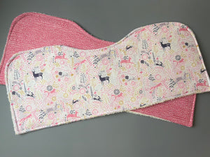 Mystical Forest Burp Cloth, set of 2