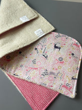 Load image into Gallery viewer, Mystical Forest Burp Cloth, set of 2