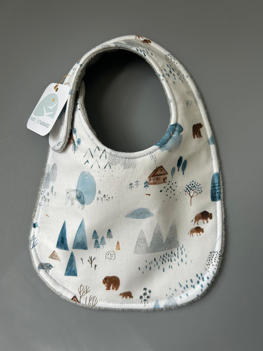 Winter Forest bib