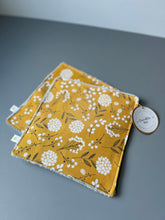 Load image into Gallery viewer, Wildflowers on Yellow Crinkle Toy