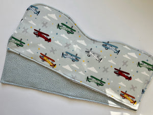 Up, Up and Away Burp Cloth, set of 2