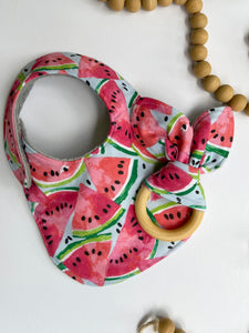 Watermelon Whimsy Teething Ring