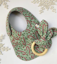 Load image into Gallery viewer, Candy Canes Teething Ring