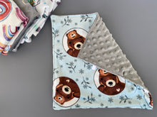 Load image into Gallery viewer, Bear Buddies minky blanket
