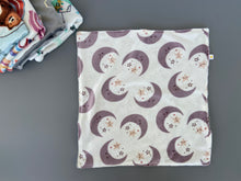 Load image into Gallery viewer, Crescent Moon minky blanket